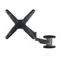 TooQ Soporte de Pared para TV LP2355TN-B, Giratorio e Inclinable, para Pantallas de 23 a 55 Pulgadas hasta 30 kg, Nivelable, Negro